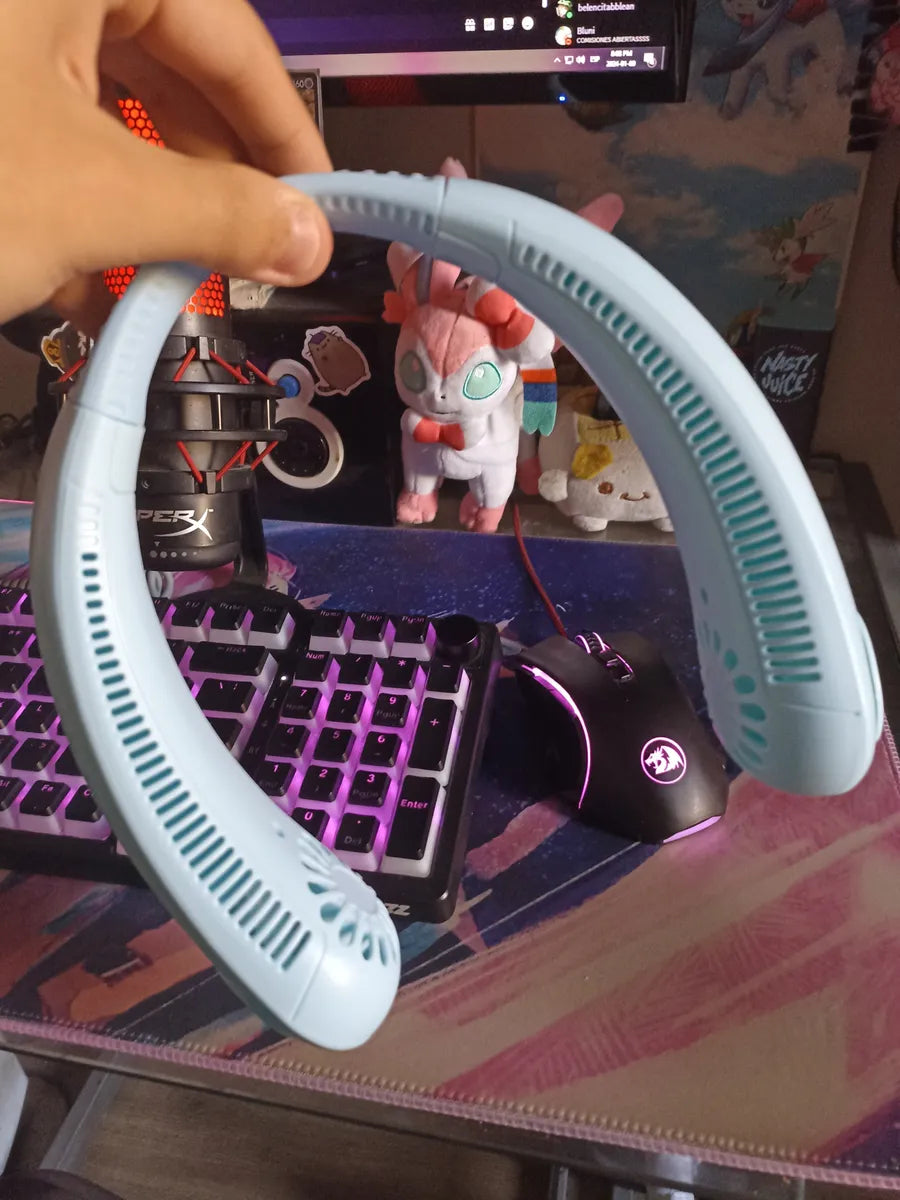 ❄️ VENTILADOR DE CUELLO ARCTIC AIR FREEDOM — Frescura sin usar las manos