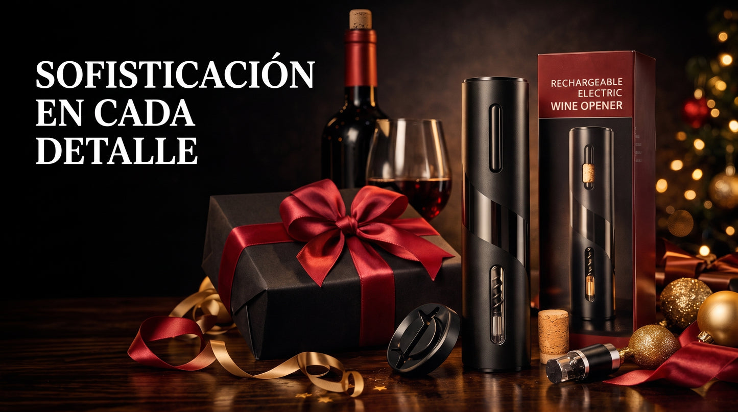 🍷🎁 Destapador Sacacorchos Eléctrico Premium