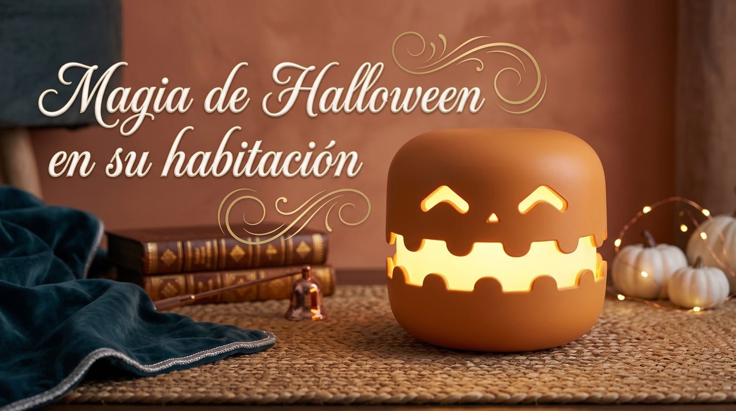 🎃 MINI LÁMPARA PUMPKIN — Luz suave para noches tranquilas
