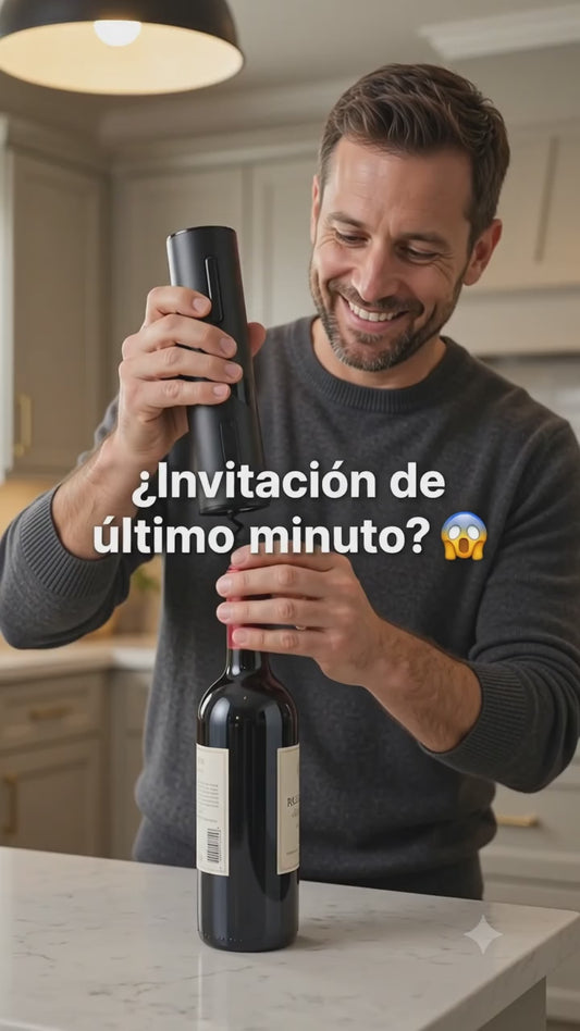 🍷🎁 Destapador Sacacorchos Eléctrico Premium
